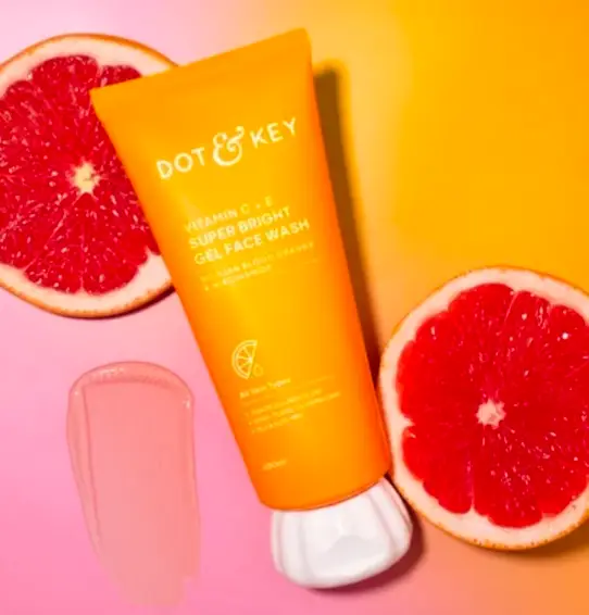 Dot & Key Vitamin C+E super brightening Gel Face wash(100ml)